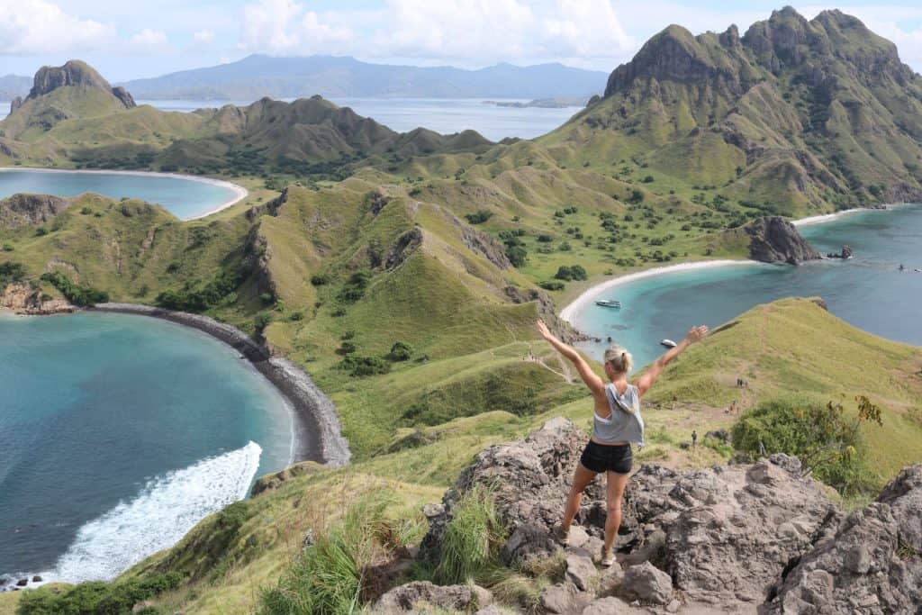 Padar island and Komodo