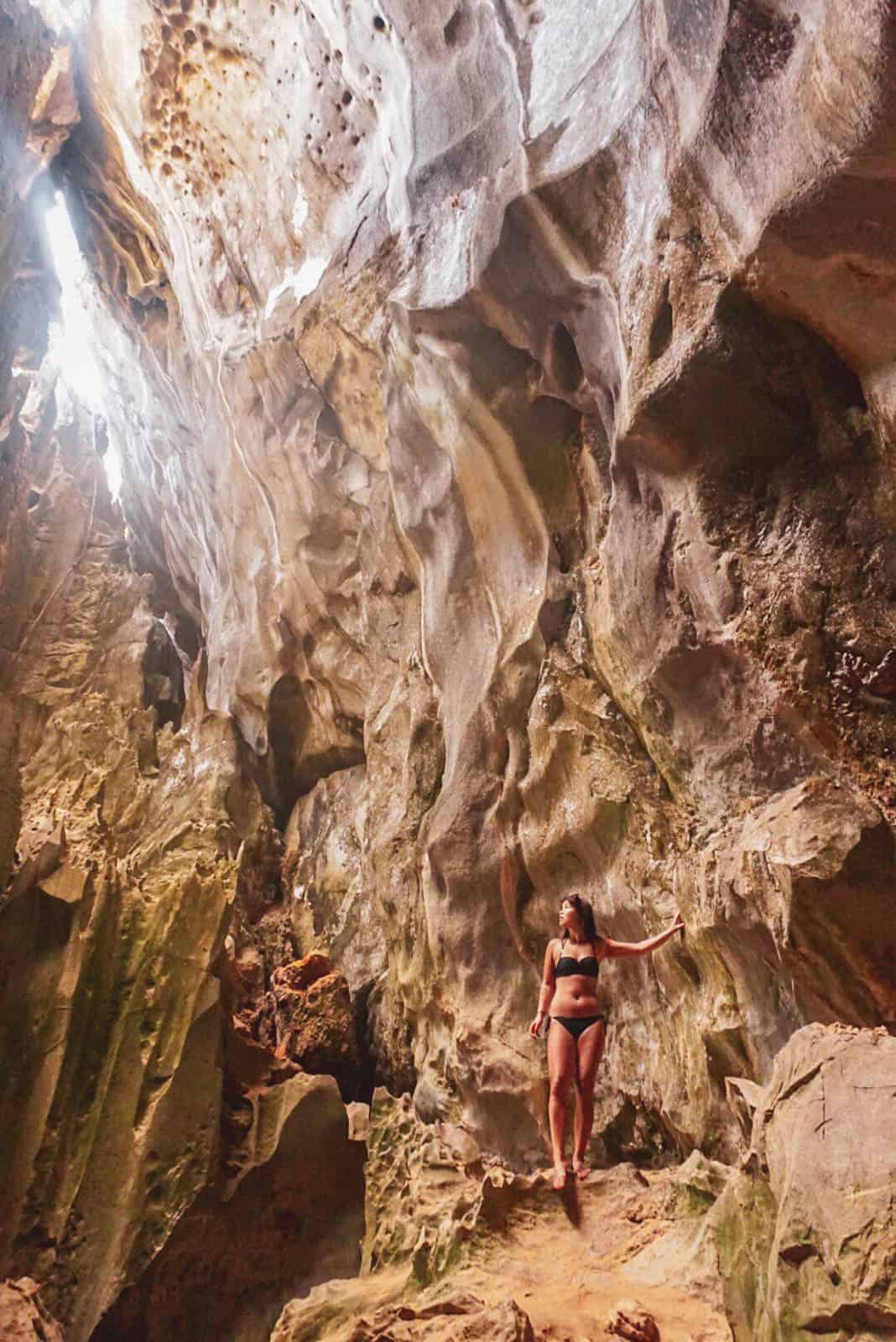 Cudugnon Cave in El nido, Philippines