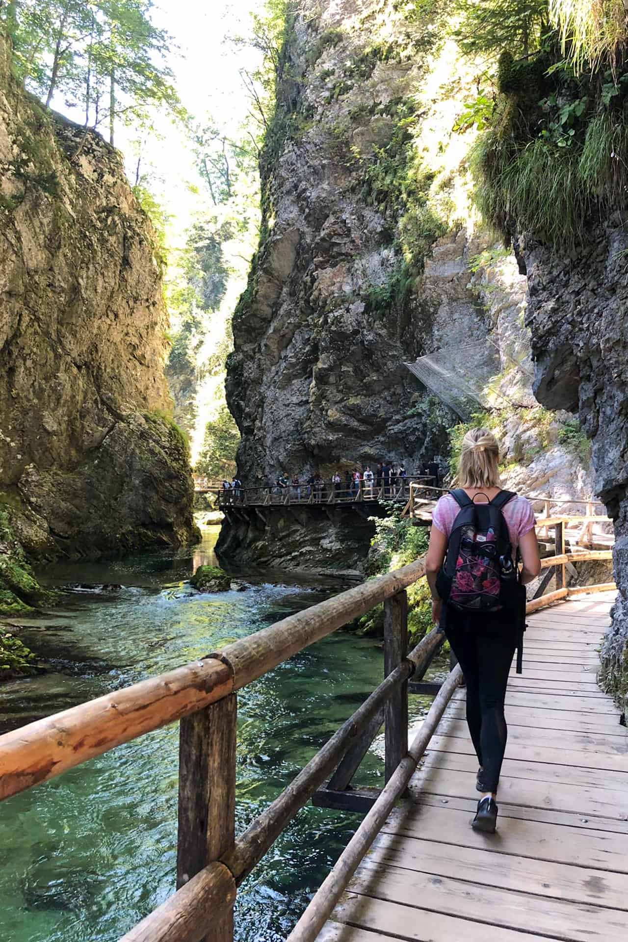 Vintgar Gorge most beautiful place to visit in Slovenia