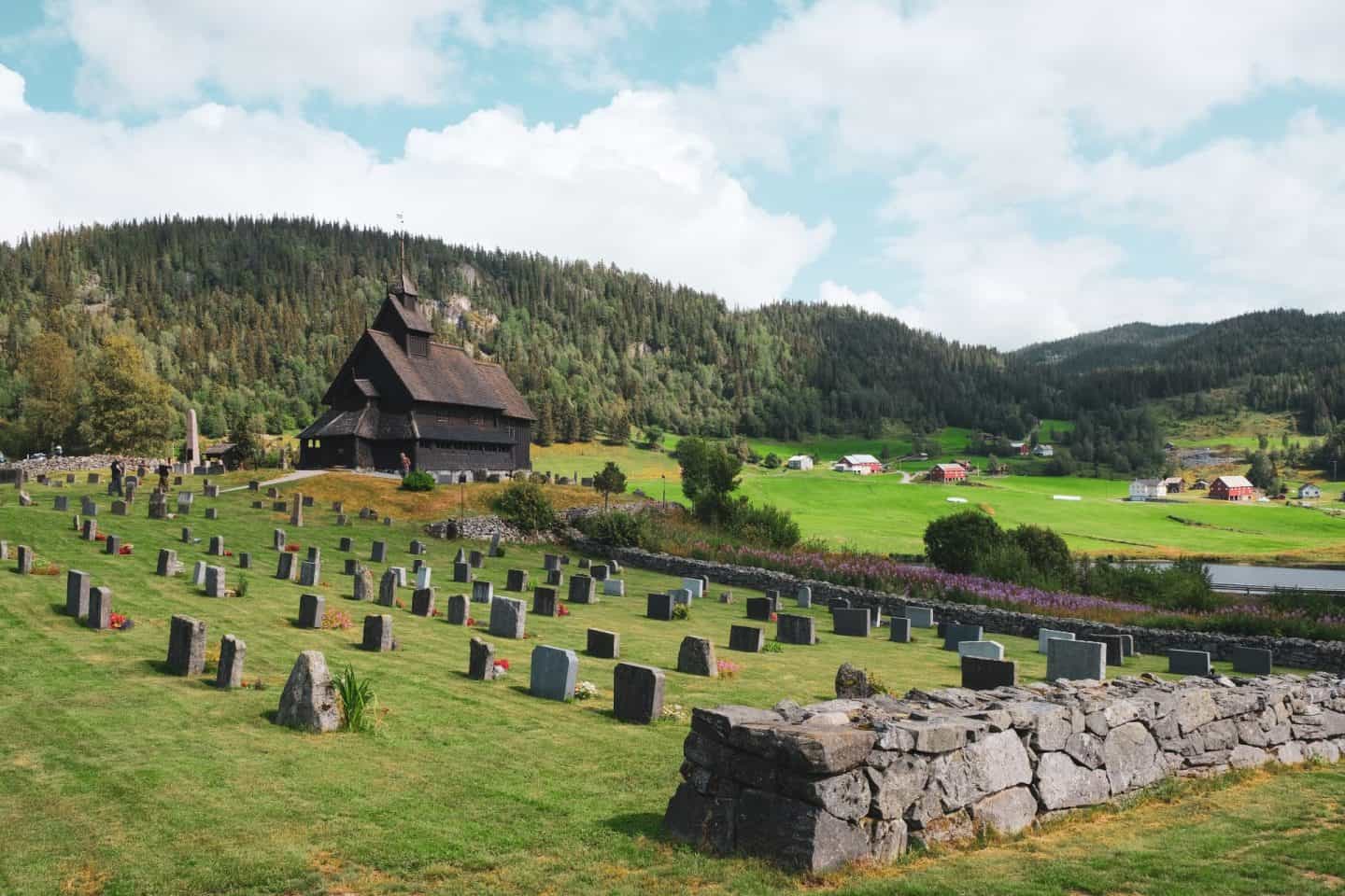 Eidsborg Stavechurch not far from dalen in norway