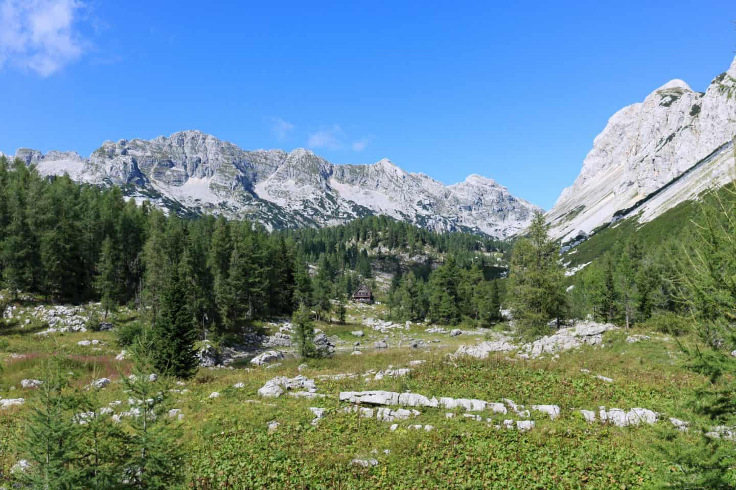 Triglav lakes hut most beautiful place in slovenia