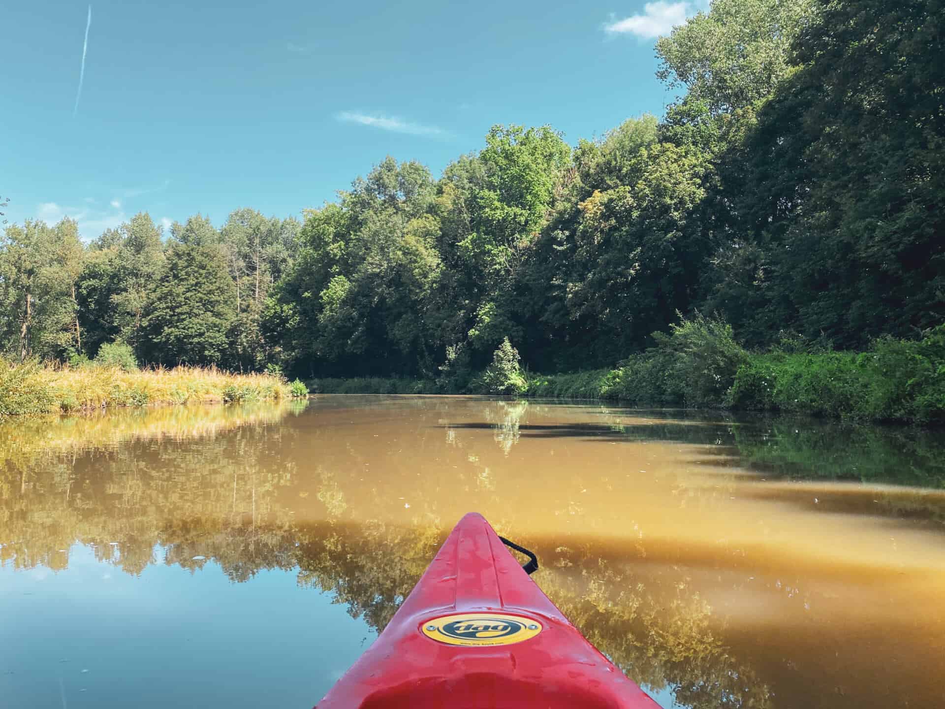 Dender weekend scheldeland Kano Canoe 